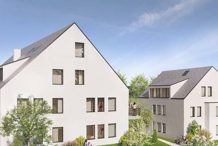 Verkaufsstart 4 Zimmer Erdgeschoss Wohnung mit Terrasse Garten Sondernutzungsrecht. KFW 55 Effizenzhaus A+ Neubau-Mehrfamilienhaus-Kindlebildstraße 4 zimmer