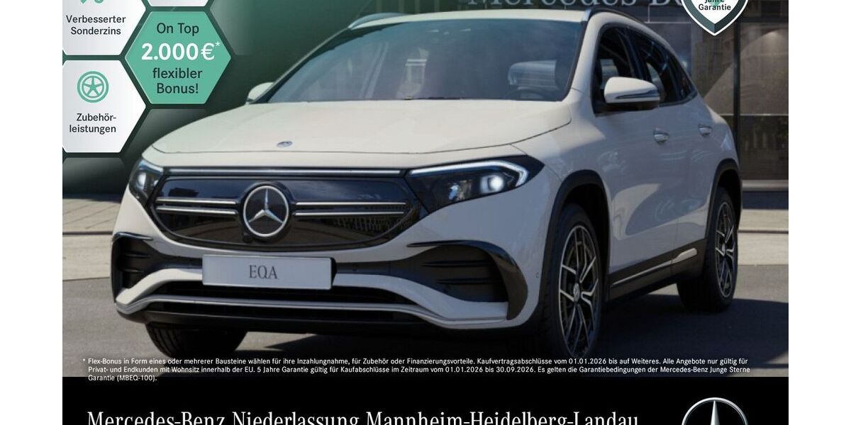 Mercedes-Benz EQA 23.916 km 39.890 &euro; Mannheim 68165