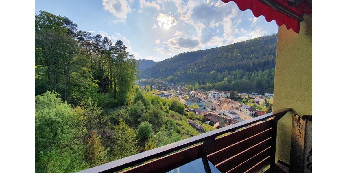 Heimelige 1-Zimmer-Wohnung mit traumhaftem Fernblick & Waldnähe 2 zimmer