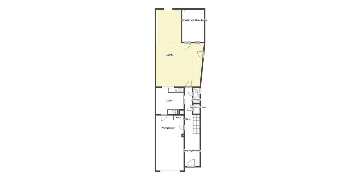 Reihenmittelhaus Bützow - 5 Zimmer, 155 m&sup2;, 215.000&euro; | Angebot:26789174
