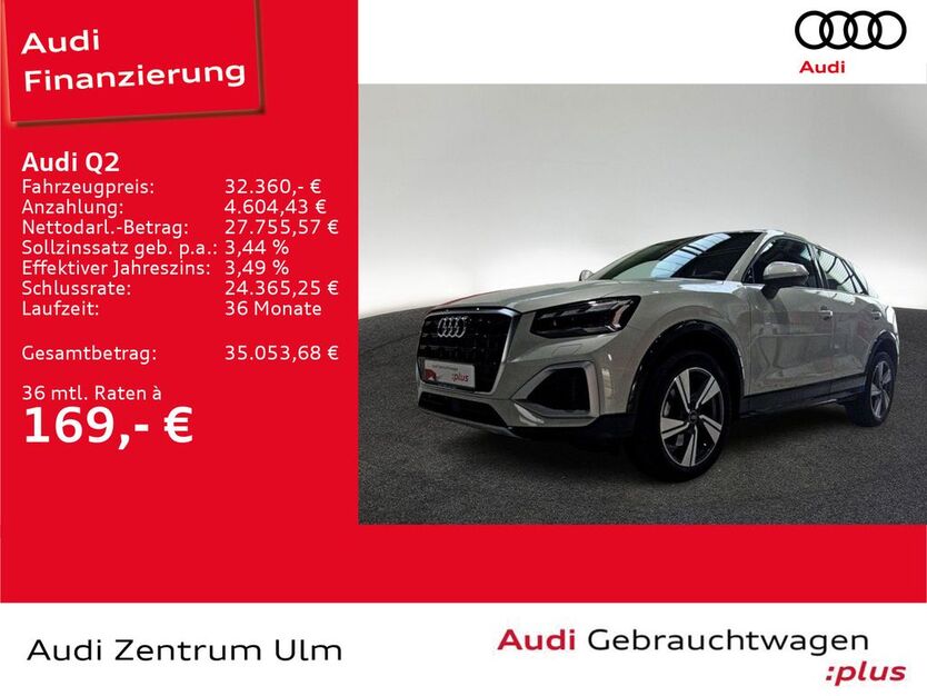 Audi Q2 5.637 km 32.360 € Ulm 89073