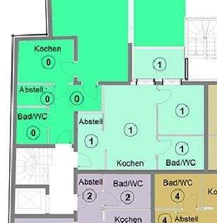 Etagenwohnung Gotha Gotha Nord - 2 Zimmer, 38 m&sup2;, 500&euro; | Angebot:25319699