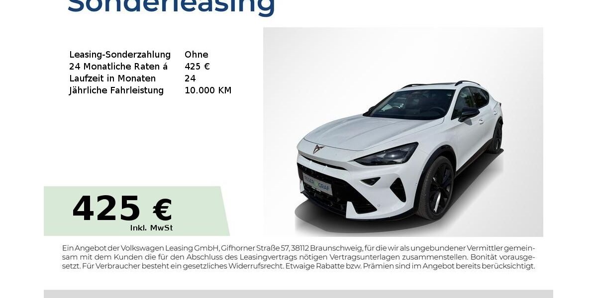 Cupra Formentor 4.900 km 49.980 &euro; Bernburg 06406