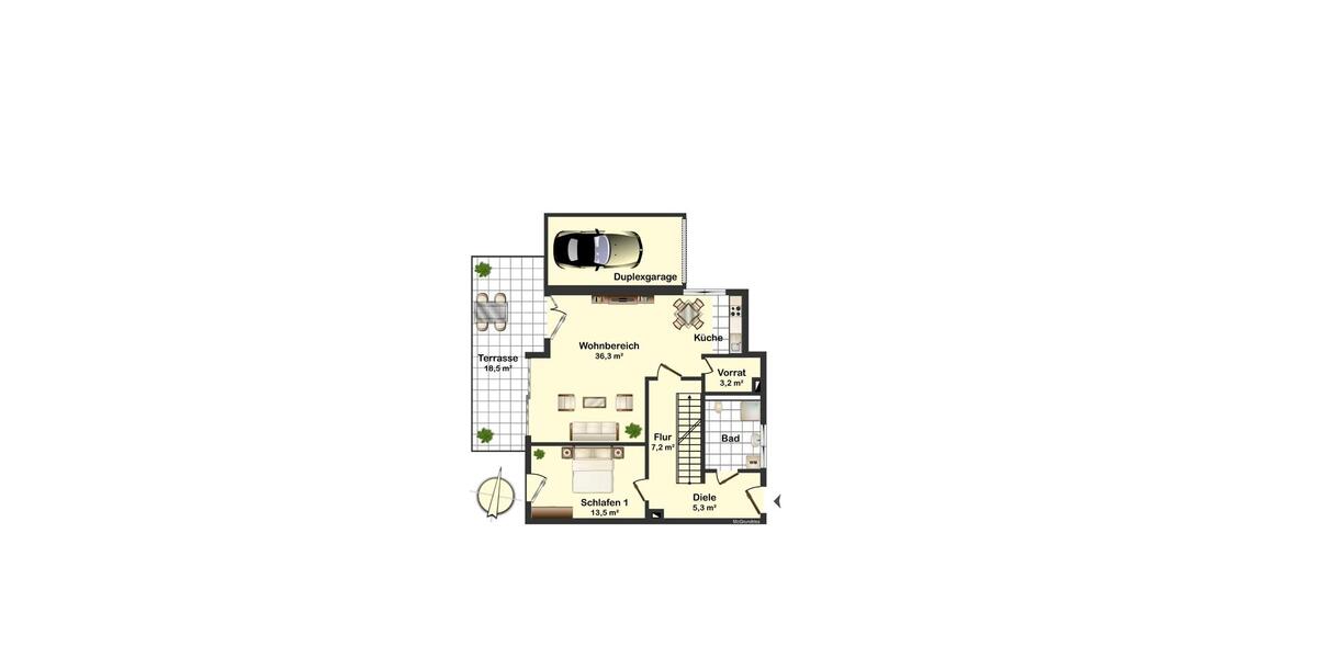 Doppelhaushälfte München Aubing-Lochhausen-Langwied - 4 Zimmer, 172 m&sup2;, 3.250&euro; | Angebot:26123108