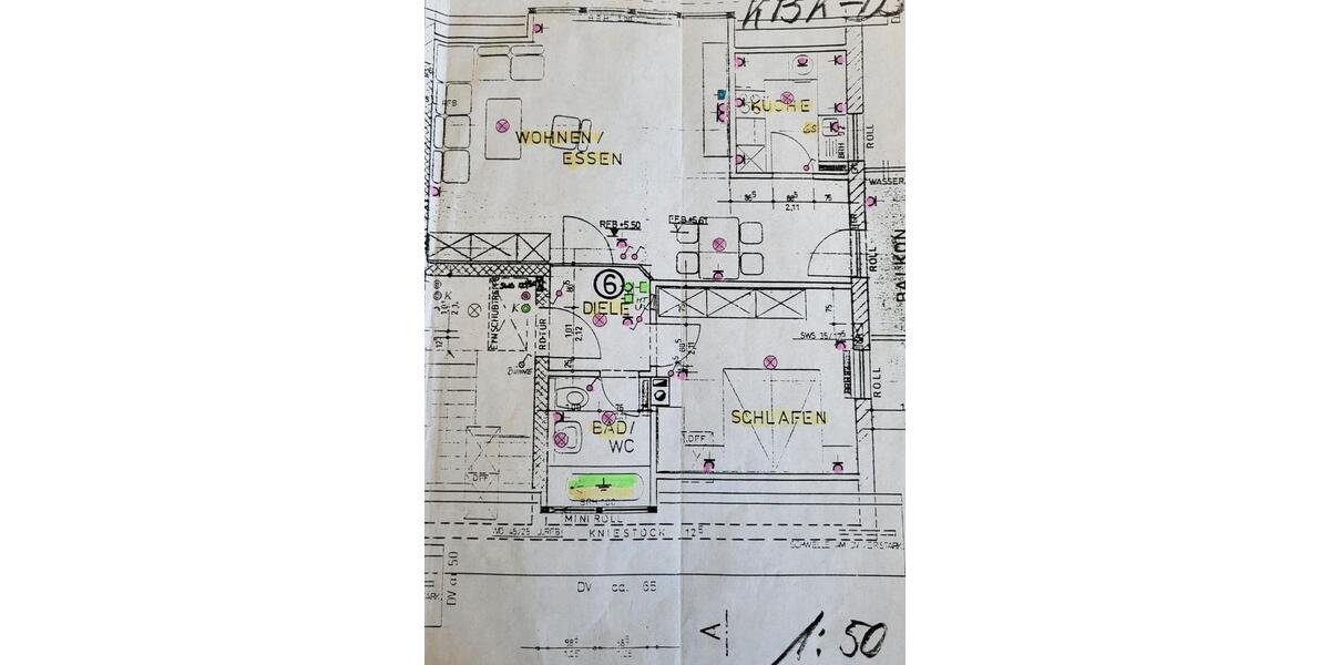 Dachgeschoßwohnung Kupferzell - 2.5 Zimmer, 66 m&sup2;, 168.000&euro; | Angebot:26935221