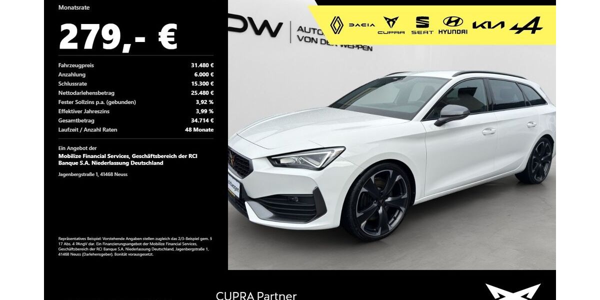 Cupra Leon 15.900 km 30.880 &euro; Mosbach 74821