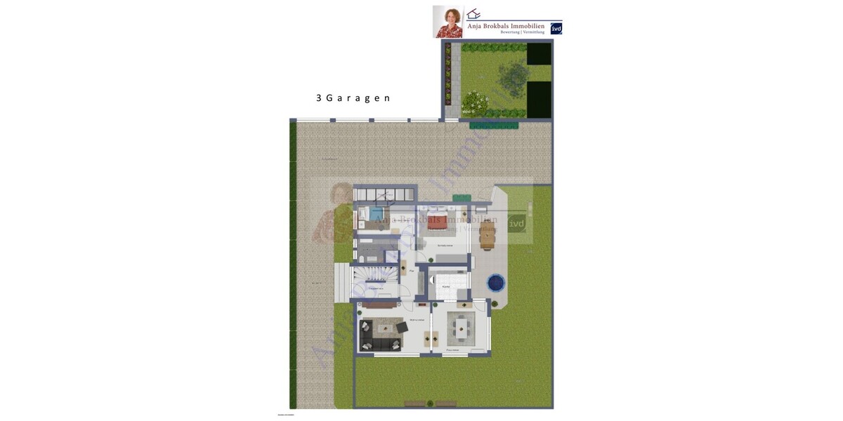 Zweifamilienhaus mit ausgebautem DG und mit 3 Garagen in Harsewinkel, provisionsfrei für Käufer - Zweifamilienhaus Harsewinkel | Angebot:22458103