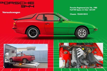 Porsche 944 30.000 km 21.900 &euro; Frankfurt 60333