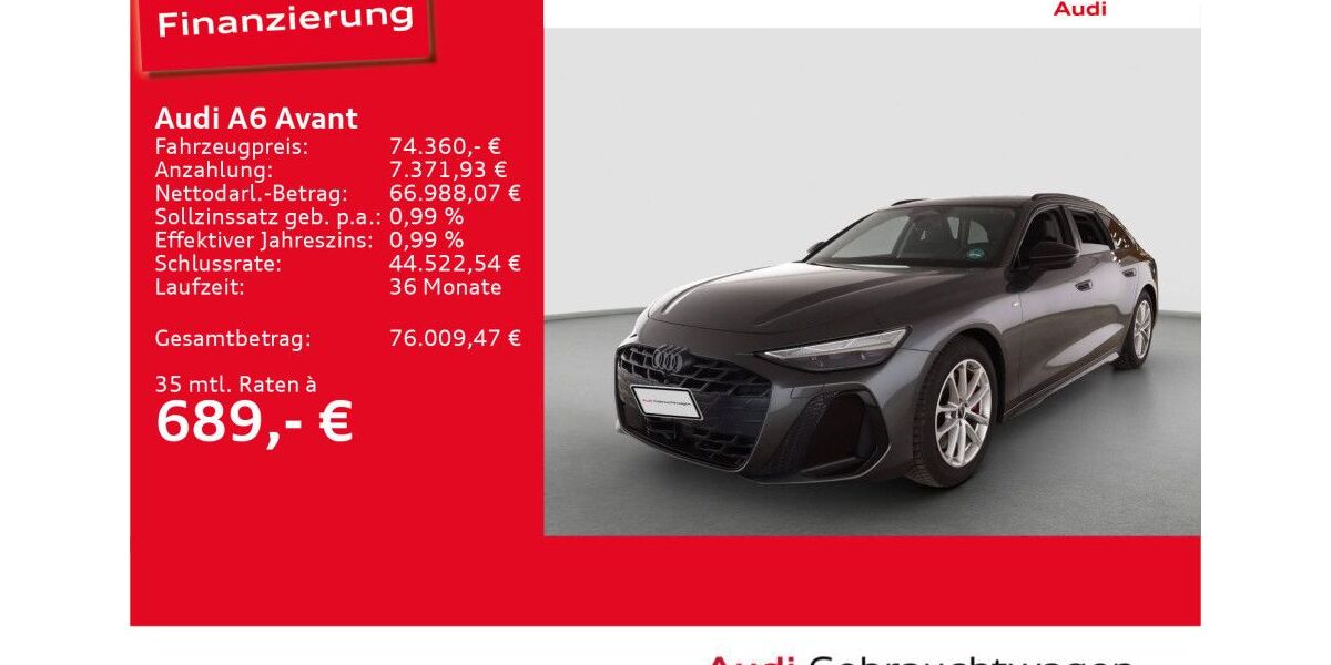 Audi A6 9.537 km 73.390 &euro; Ulm 89073
