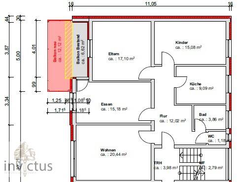 Etagenwohnung Bad Wimpfen - 4 Zimmer, 98 m&sup2;, 290.000&euro; | Angebot:26556492