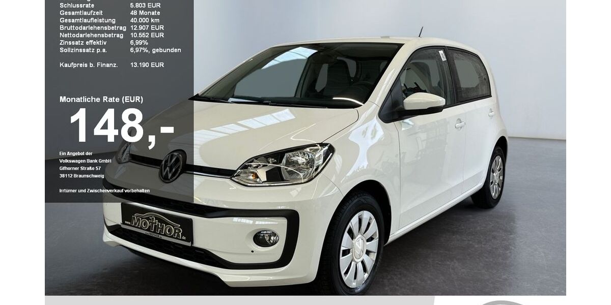 VW up! 14.231 km 13.190 &euro; Brandenburg 14770