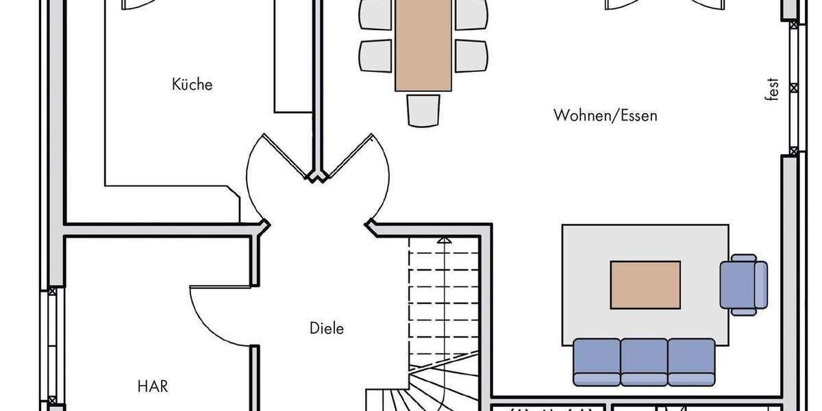 Einfamilienhaus Löwenberger Land Nassenheide - 5 Zimmer, 165 m&sup2;, 545.000&euro; | Angebot:25704257
