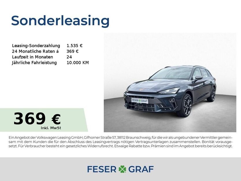 Cupra Leon 9.990 km 37.480 € Roth 91154