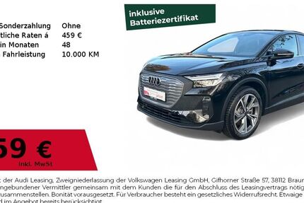 Audi Q4 7.873 km 45.990 &euro; Dessau-Roßlau 06844