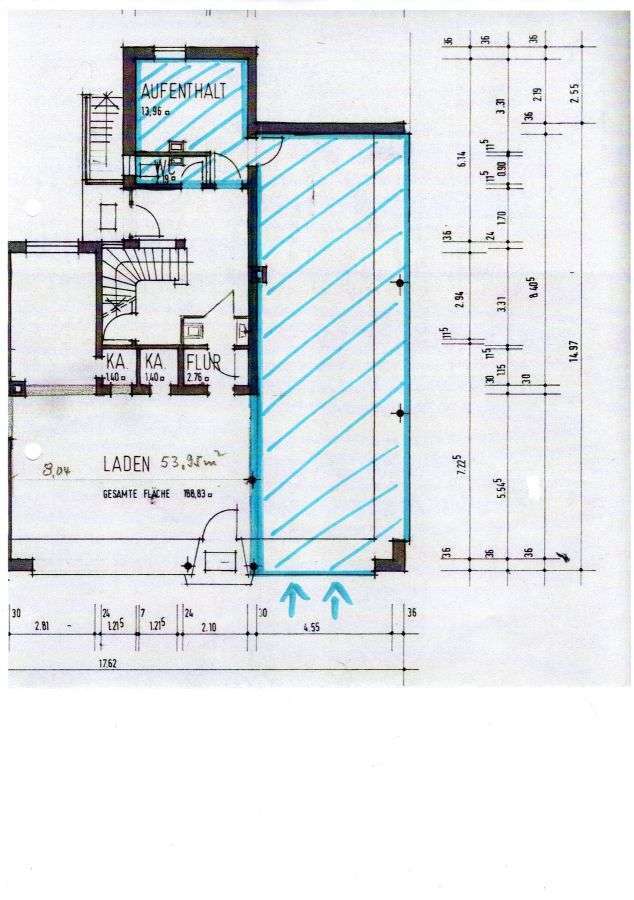 Einzelhandel in Tettnang 1.600 € 70 m²