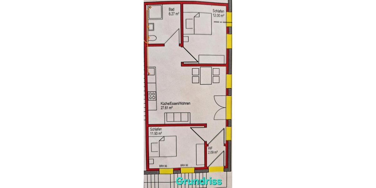 Etagenwohnung Kastellaun - 2.5 Zimmer, 60 m&sup2;, 700&euro; | Angebot:24813510