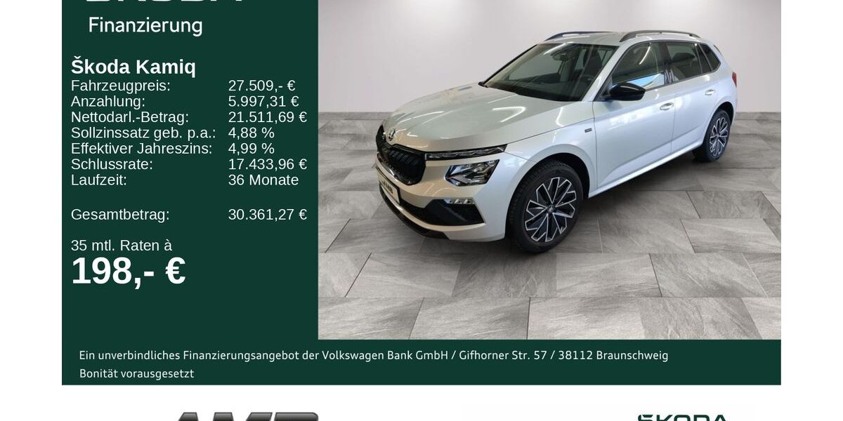 Skoda Kamiq 16.770 km 26.970 &euro; Borna 04552