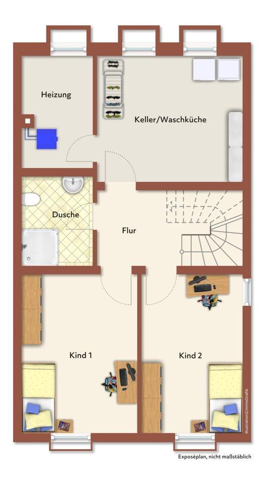 Reihenhaus zur Miete in Bergneustadt sehr zentral