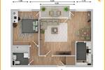 Etagenwohnung Heidelberg / Wieblingen Wieblingen - 2 Zimmer, 61 m&sup2;, 890&euro; | Angebot:26410993