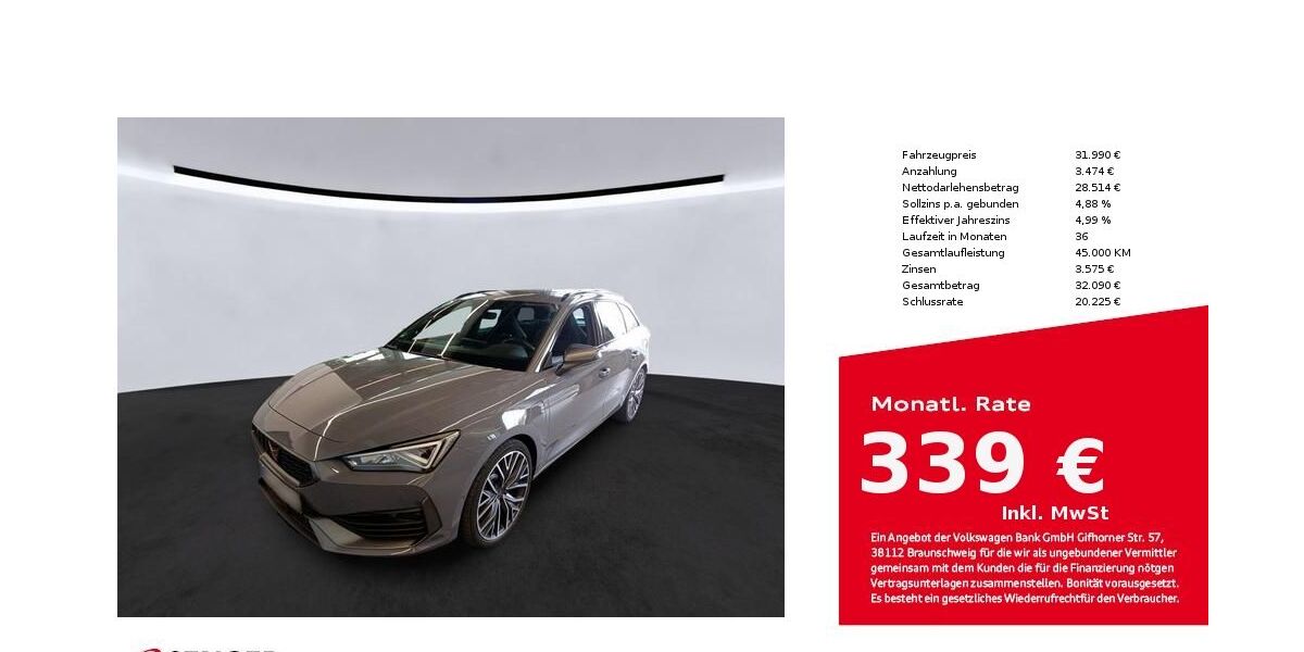 Cupra Leon 8.558 km 31.990 &euro; Bielefeld 33609