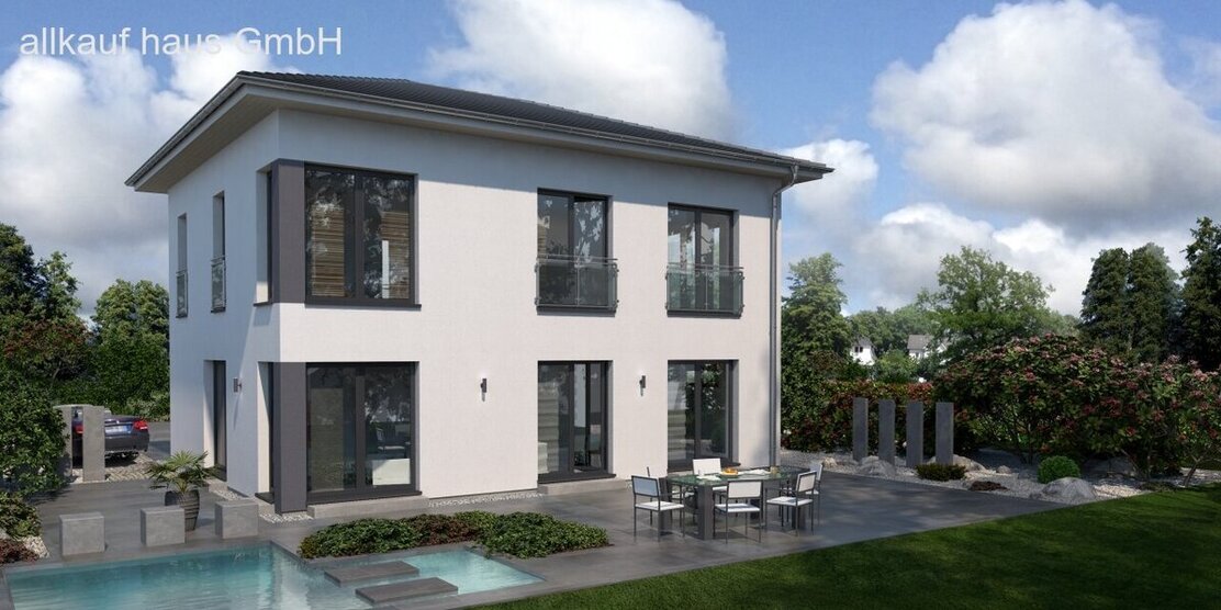 Stadtvilla mit lichtdurchfluteter Perfektion - nur 14 Wochen Lieferzeit 4 zimmer