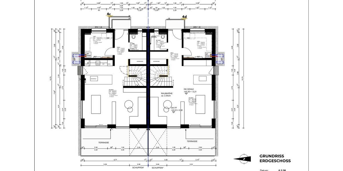 Doppelhaushälfte Leezen - 5 Zimmer, 125 m&sup2;, 399.000&euro; | Angebot:27086504