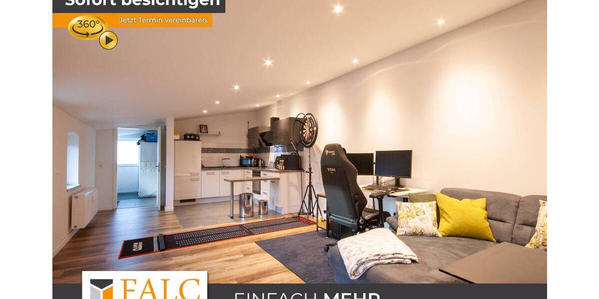 Etagenwohnung Bedburg Kirchherten - 2 Zimmer, 64 m&sup2;, 139.000&euro; | Angebot:24043194
