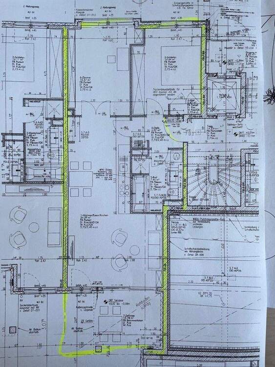 Neubau 3,5 Zi Wohng in Toplage am Belsenplatz Oberkassel 3 zimmer