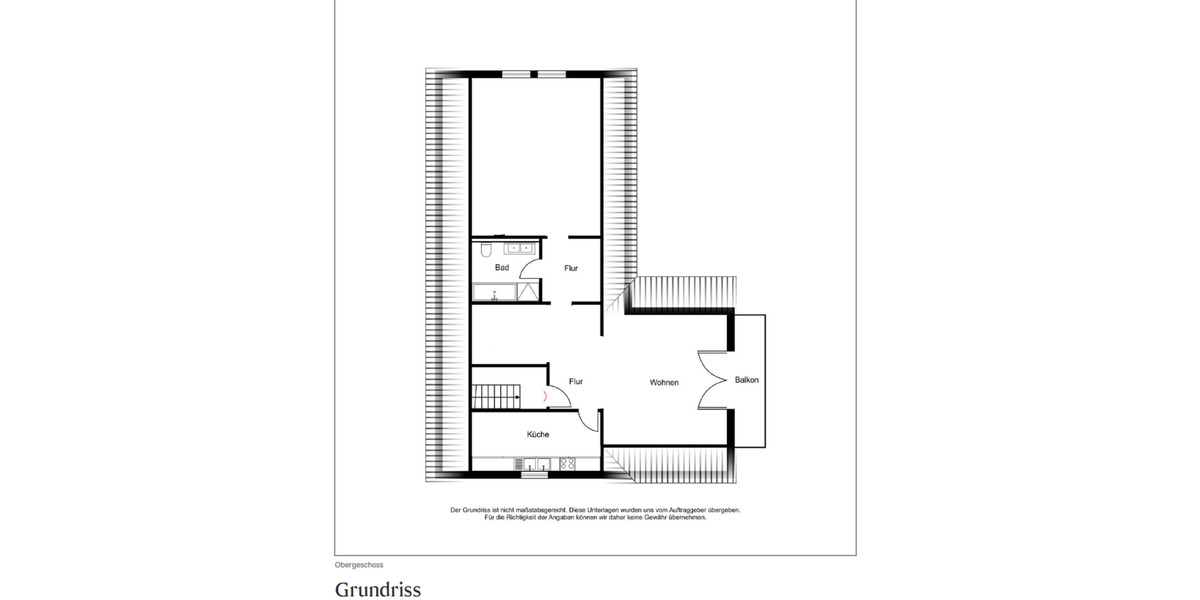 Dachgeschoßwohnung Wahlstedt - 2.5 Zimmer, 67 m&sup2;, 1.040&euro; | Angebot:25256180