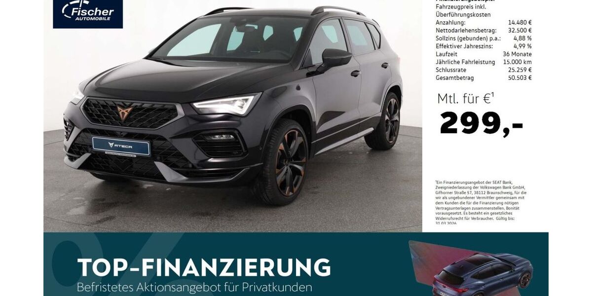 Cupra Ateca 2.990 km 42.940 &euro; Neumarkt 92318