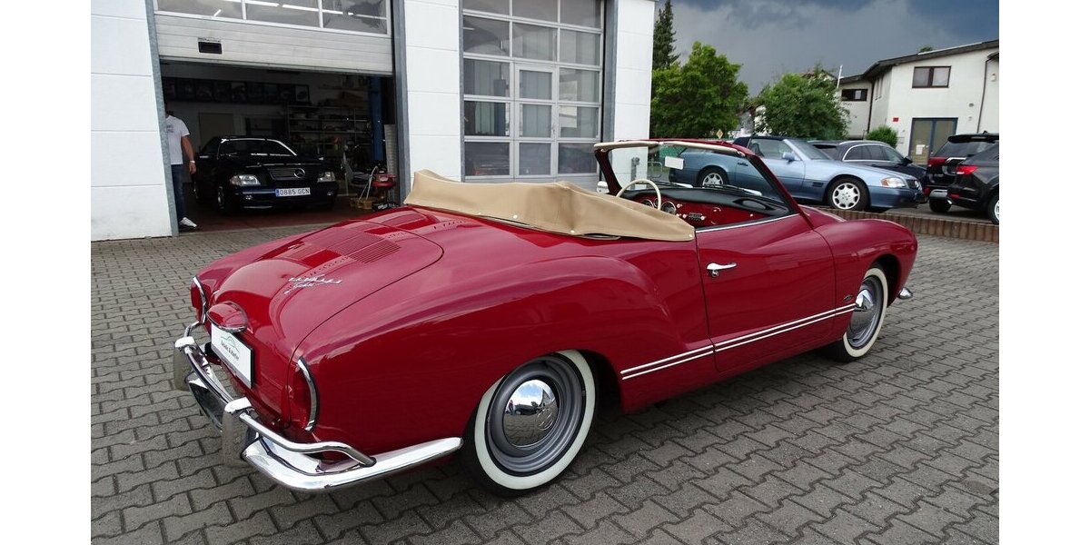 VW Karmann Ghia Cabrio vollständig restauriert 1.200 km 59.990 &euro; Rodgau 63110