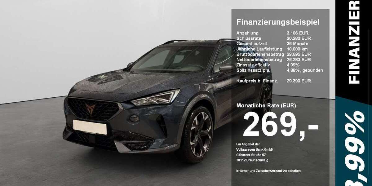 Cupra Formentor 26.750 km 29.390 &euro; Regensburg 93055
