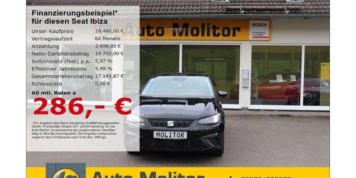 Seat Ibiza 1.180 km 18.490 &euro; Eslohe 59889