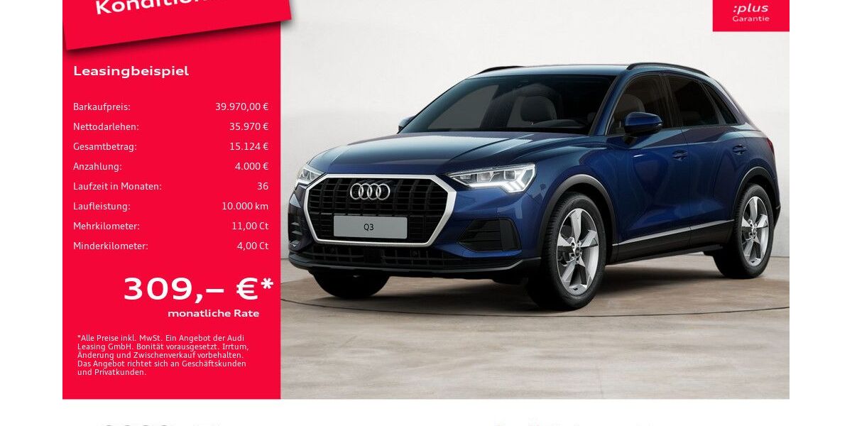 Audi Q3 10.916 km 39.970 &euro; Potsdam 14482