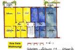 Etagenwohnung Seeland Gatersleben - 4 Zimmer, 72 m&sup2;, 279&euro; | Angebot:20747685