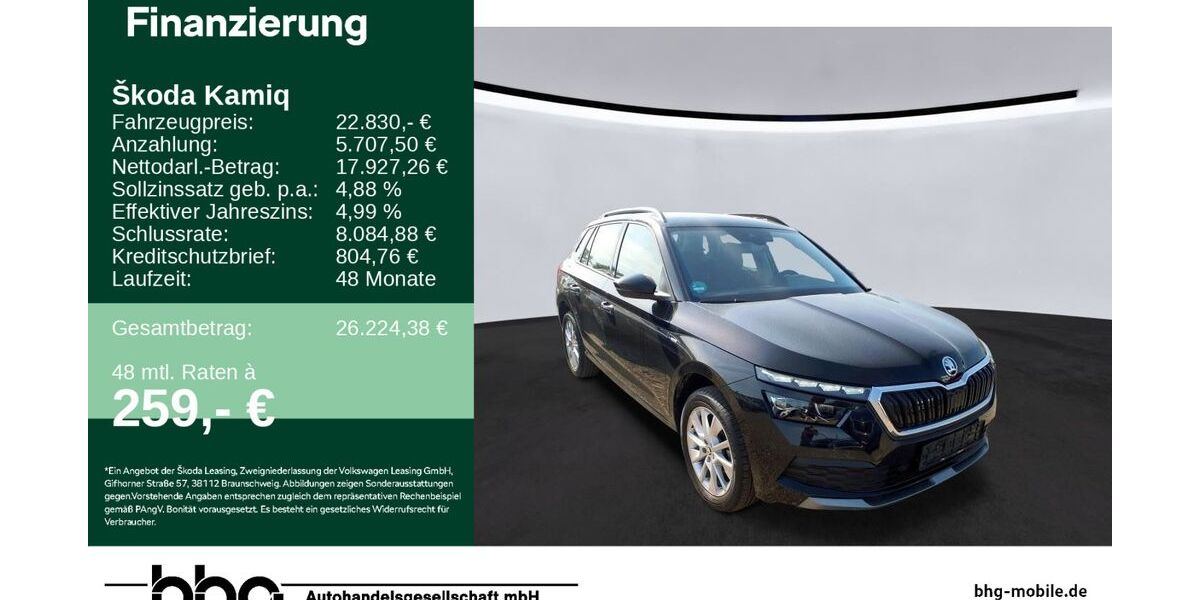 Skoda Kamiq 49.635 km 22.830 &euro; Ettlingen 76275
