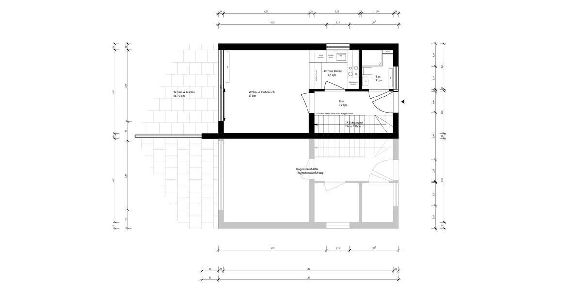 Reihenhaus Kellenhusen (Ostsee) - 3 Zimmer, 75 m&sup2;, 270.000&euro; | Angebot:26423288