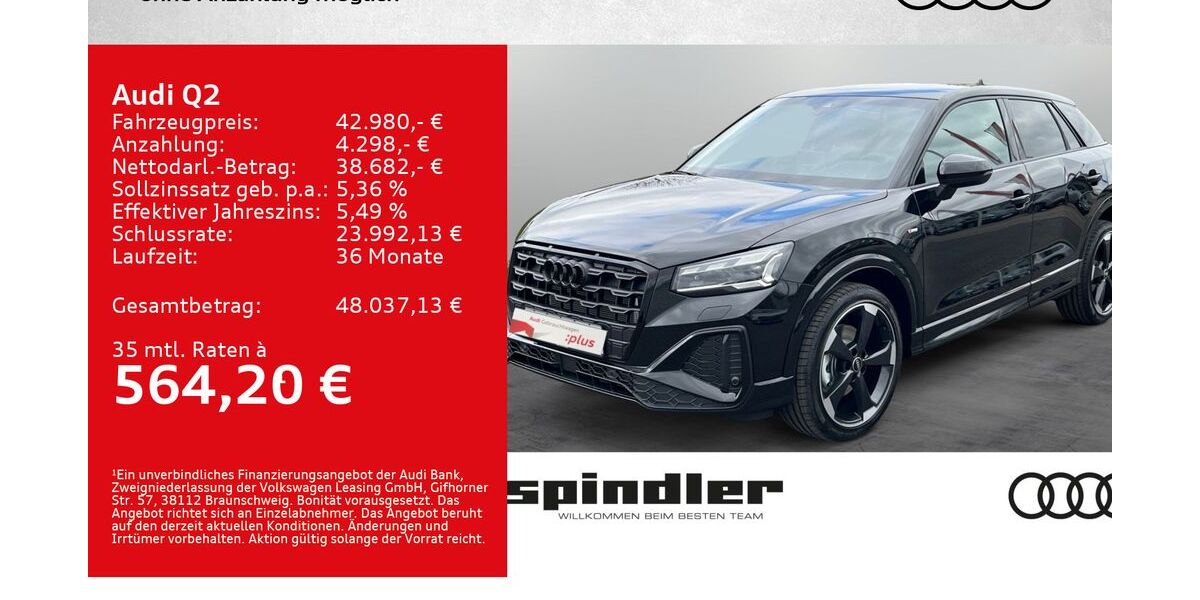 Audi Q2 5.000 km 42.980 &euro; Kitzingen 97318