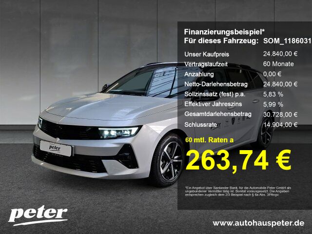 Opel Astra 7.500 km 24.840 &euro; Eschwege 37269