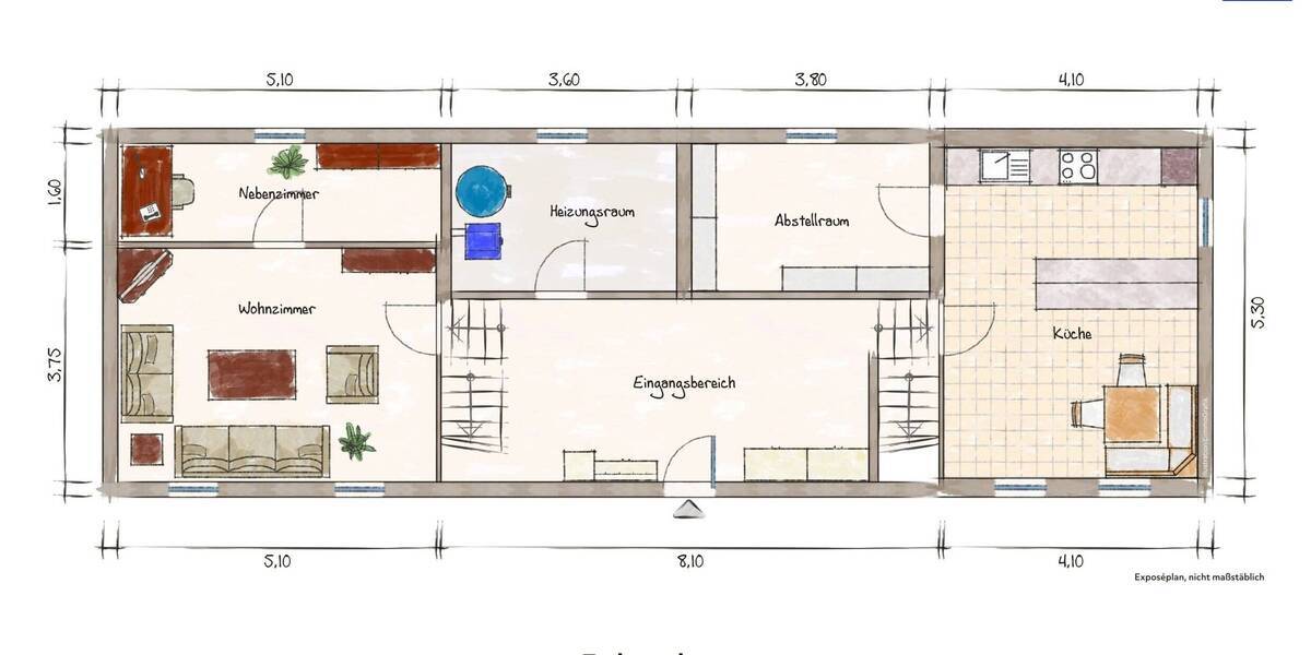 Bauernhaus, Landhaus Allstedt Holdenstedt - 7 Zimmer, 170 m&sup2;, 279.000&euro; | Angebot:25779343