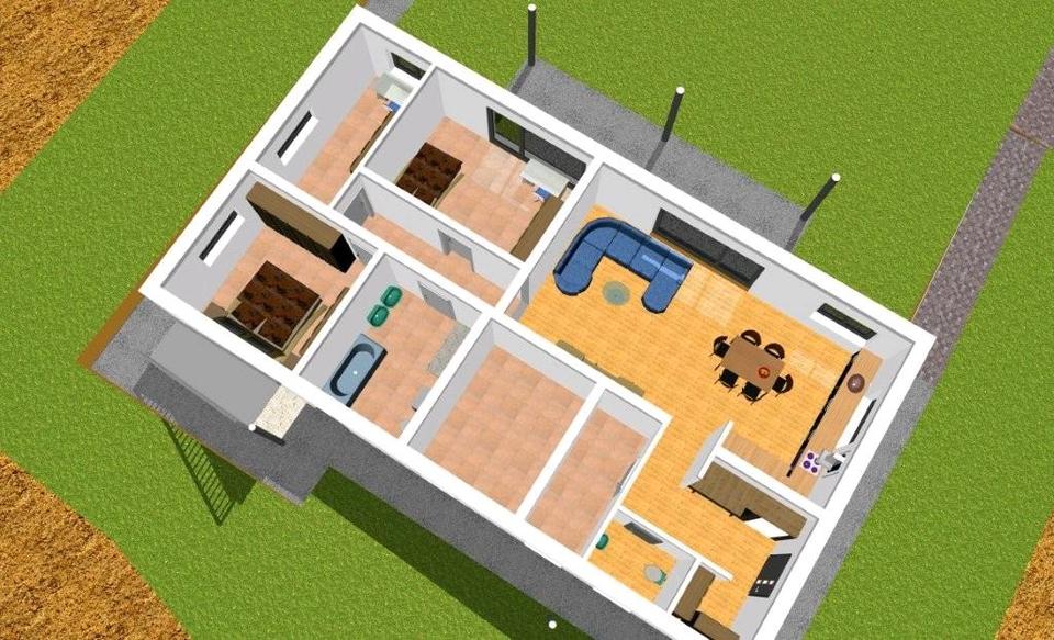 Erdgeschoßwohnung Windorf - 4 Zimmer, 117 m&sup2;, 1.345&euro; | Angebot:26447568