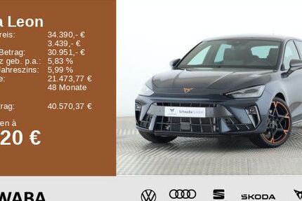 Cupra Leon 5.509 km 33.390 € Gersthofen 86368