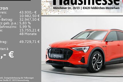 Audi e-tron 66.553 km 43.930 &euro; Feldkirchen/Westerham 83620