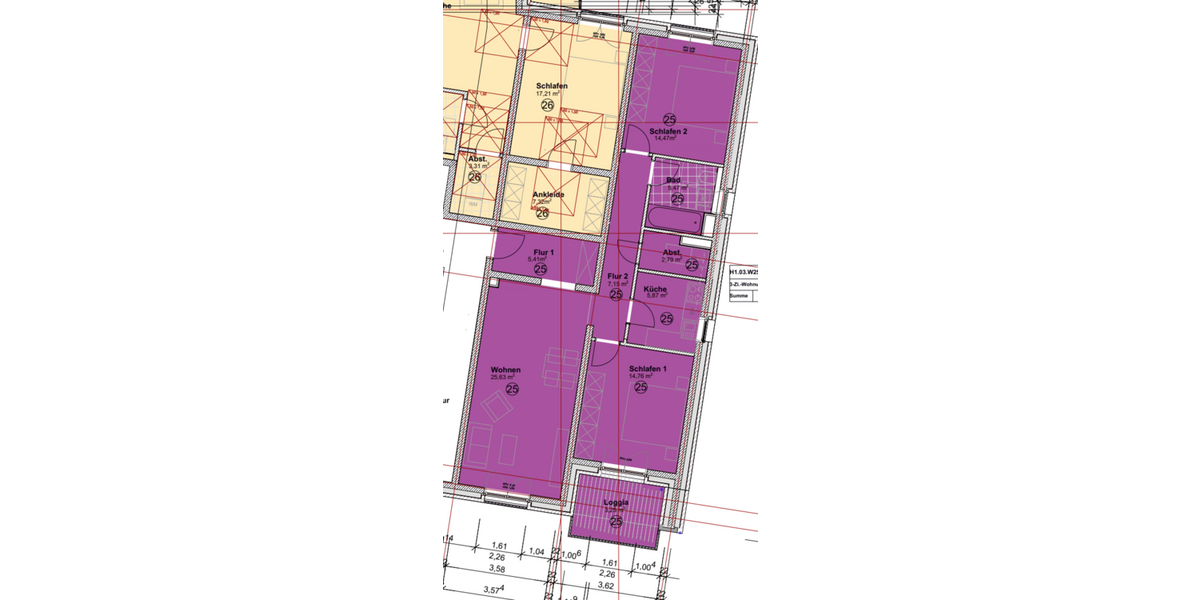 Moderne helle Wohnung im KFW 40 QNG Energiesparhaus - Ideal für Lux-Pendler - Etagenwohnung Trier Feyen-Weismark | Angebot:26985642