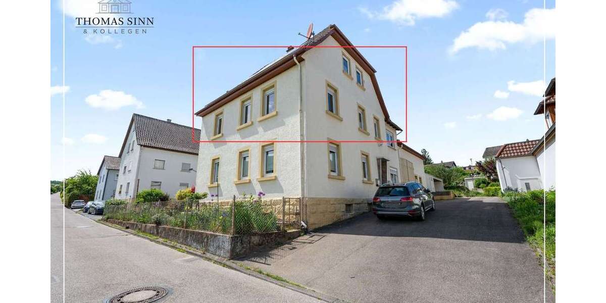 Etagenwohnung Neckarsulm / Dahenfeld Dahenfeld - 4 Zimmer, 95 m&sup2;, 175.000&euro; | Angebot:25521341