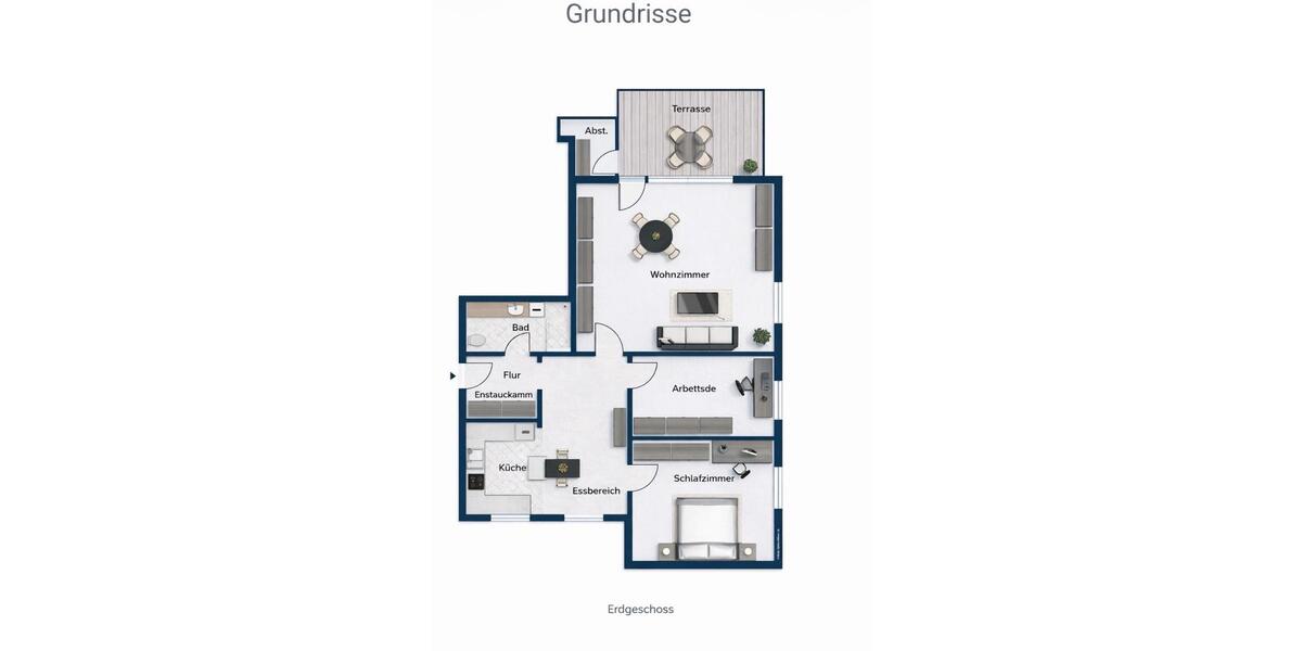 Erdgeschoßwohnung Delmenhorst - 3 Zimmer, 80 m&sup2;, 305.000&euro; | Angebot:26578347