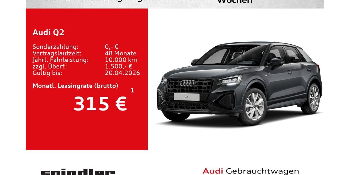 Audi Q2 26.500 km 33.480 &euro; Würzburg 97076