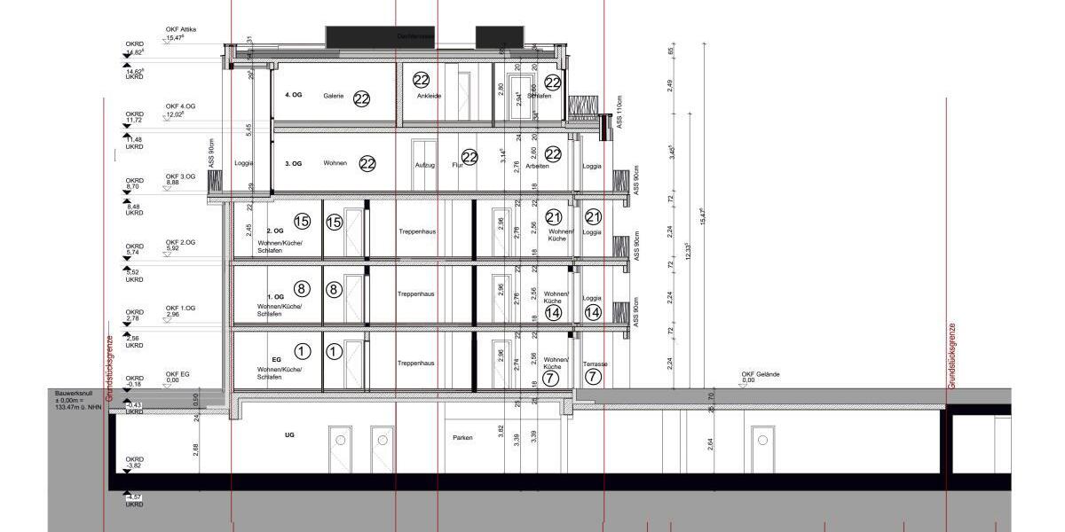 Etwas Besonderes Helle Wohnung mit Flair im KFW 40 QNG Energiesparhaus -ideal für LuxPendler - Dachgeschoßwohnung Trier Feyen-Weismark | Angebot:26985872