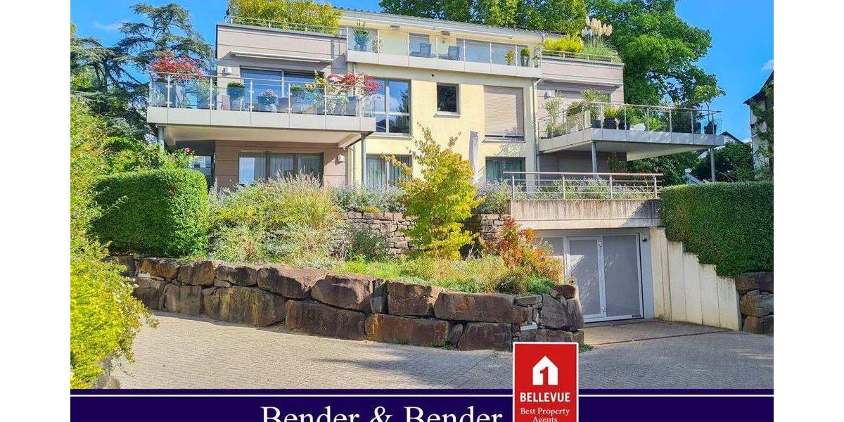 Top moderne Erdgeschosswohnung mit Terrasse in exklusiver Rheinlage! 3 zimmer