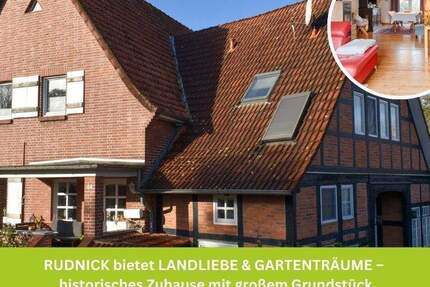 RUDNICK bietet LANDLIEBE & GARTENTRÄUME - historisches Zuhause mit großem Grundstück 6 zimmer